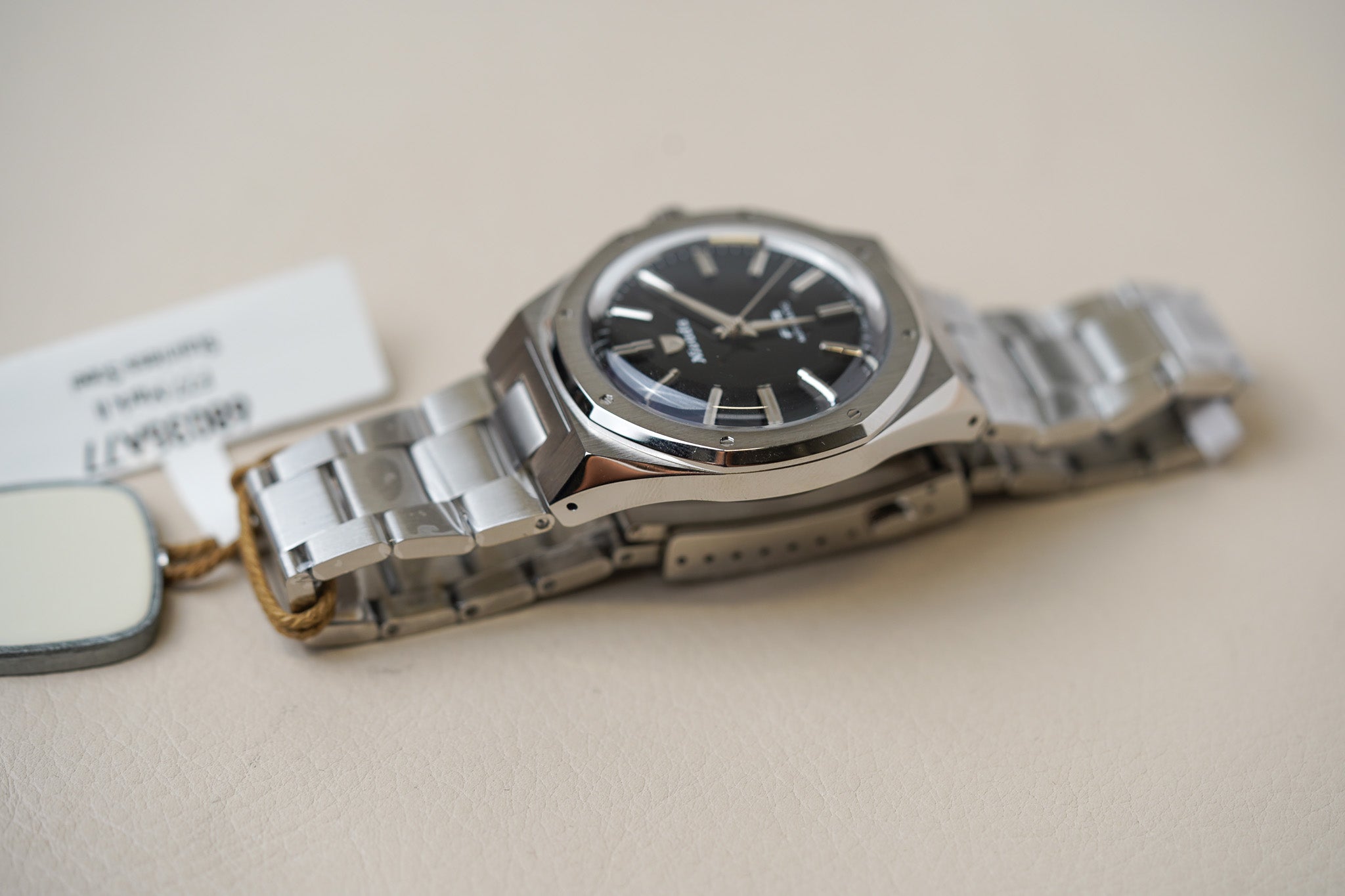 Nivada Grenchen F77 MKII SST Black Dial 68035A77