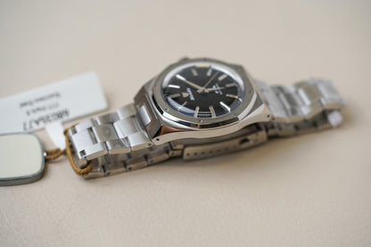 Nivada Grenchen F77 MKII SST Black Dial 68035A77