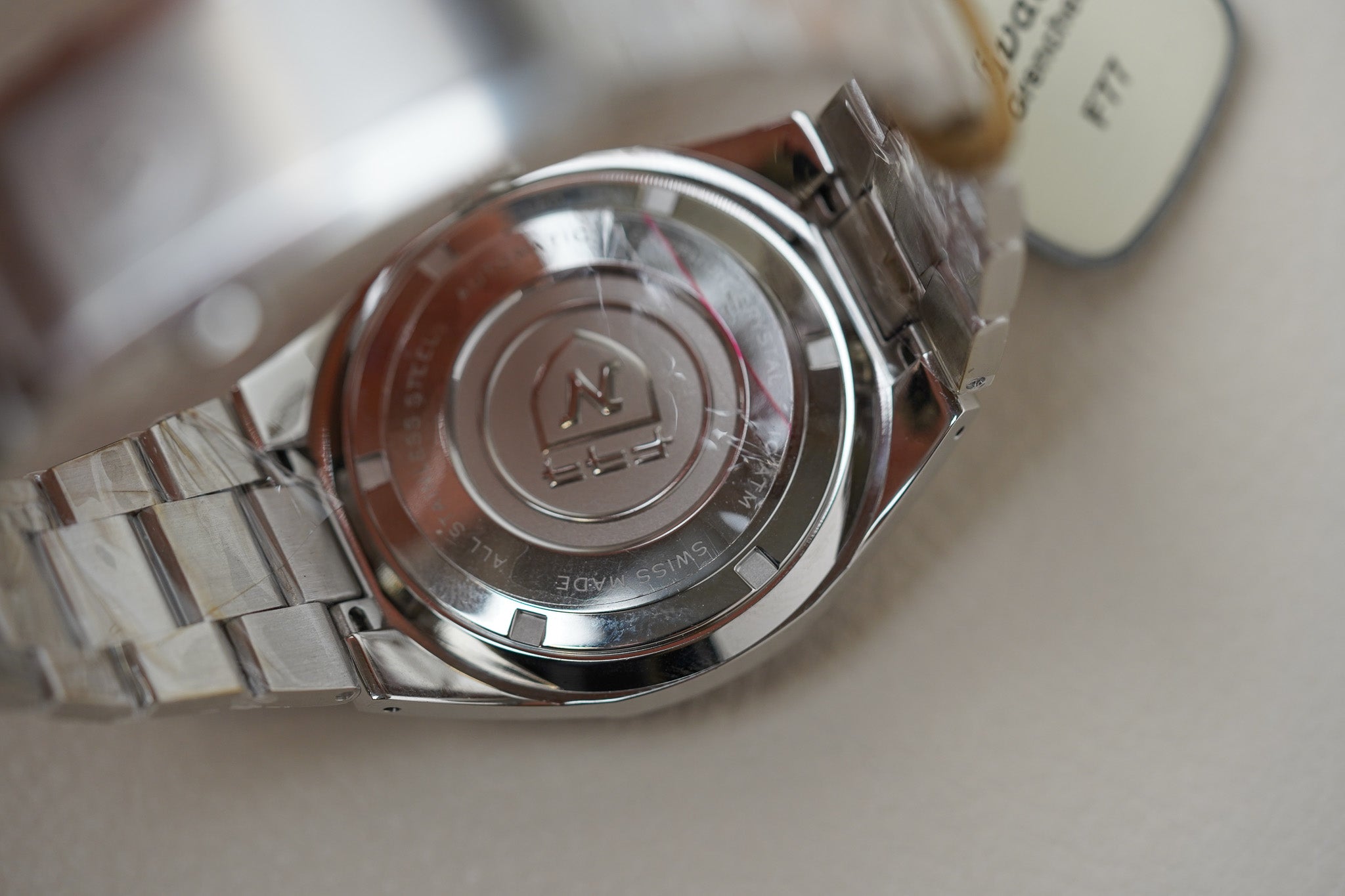 Nivada Grenchen F77 MKII SST Black Dial 68035A77
