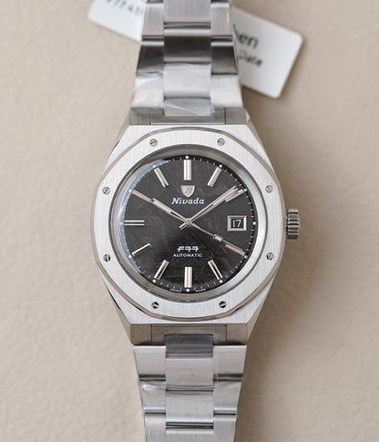 Nivada Grenchen F77 Stainless Steel 41mm Meteorite Dial 69041A77C