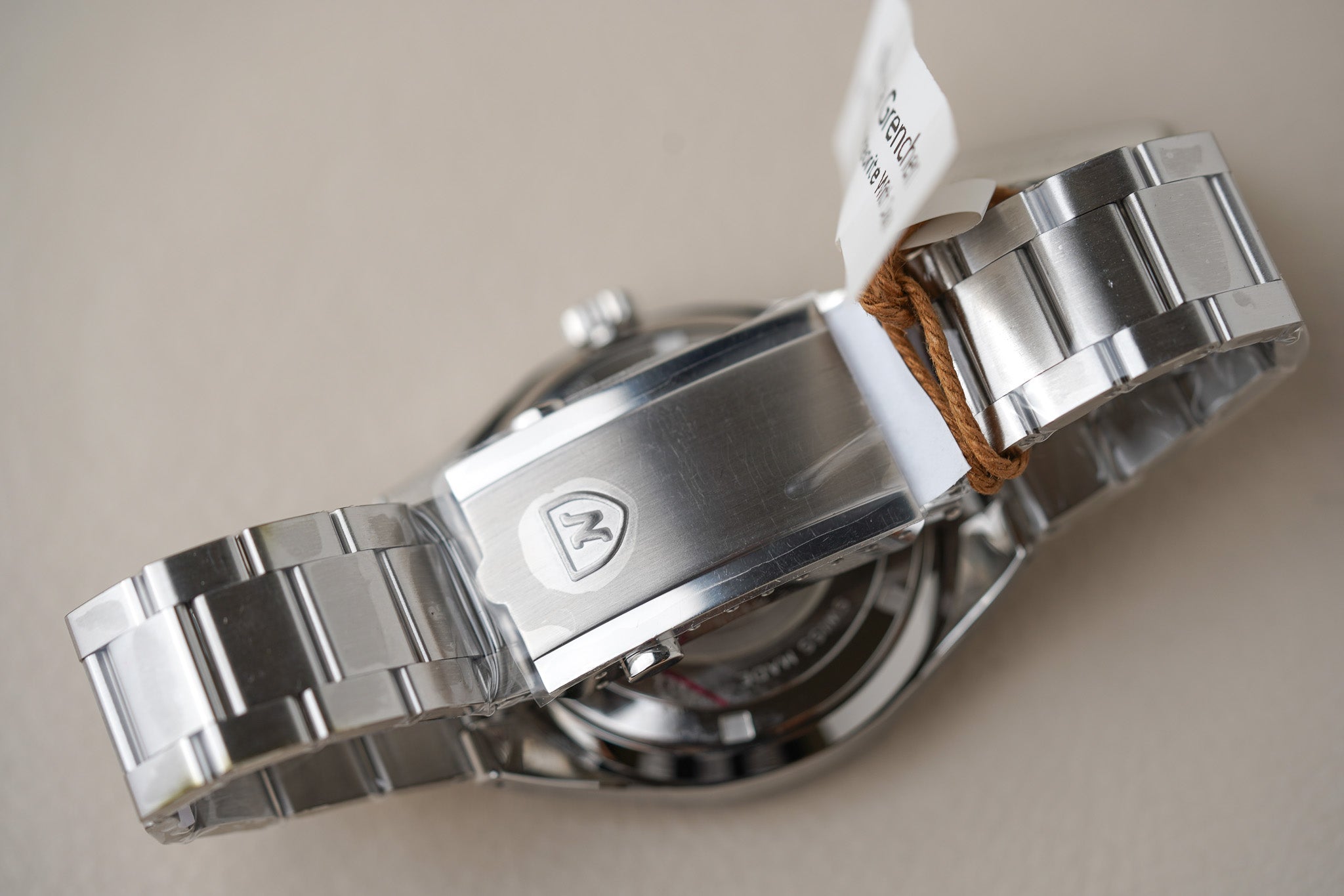 Nivada Grenchen F77 Stainless Steel 41mm Meteorite Dial 69041A77C