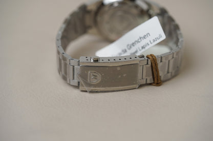 Nivada Grenchen F77 Stainless Steel Lapis Lazuli 68009A77