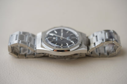 Nivada Grenchen F77 Stainless Steel Meteorite Dial 68016A77