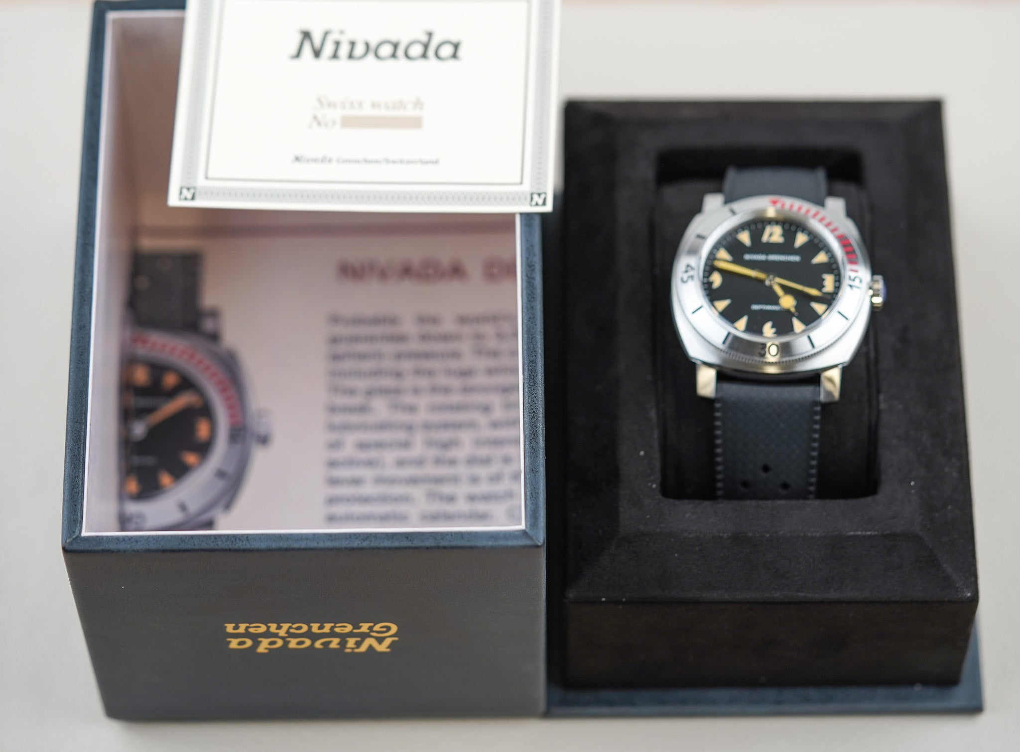 Nivada Grenchen Pacman Depthmaster 42mm 14200A01