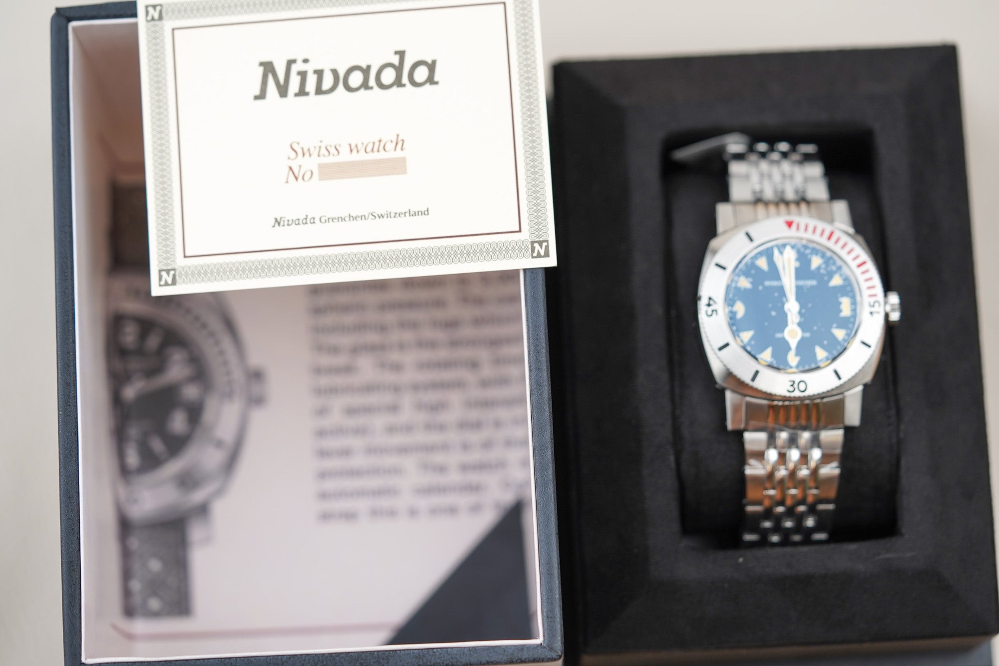 Nivada Grenchen Pacman Depthmaster BOR 14105A04