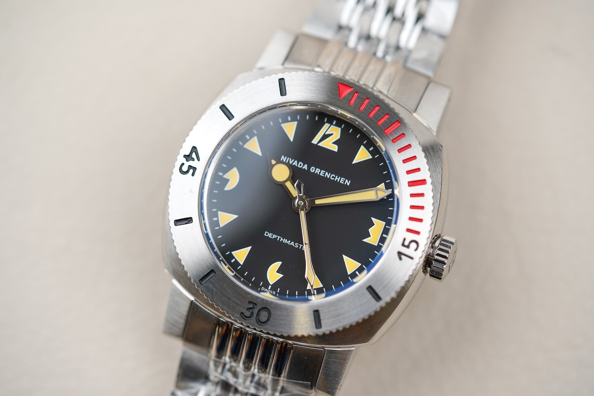 Nivada Grenchen Pacman Depthmaster BOR 14105A04