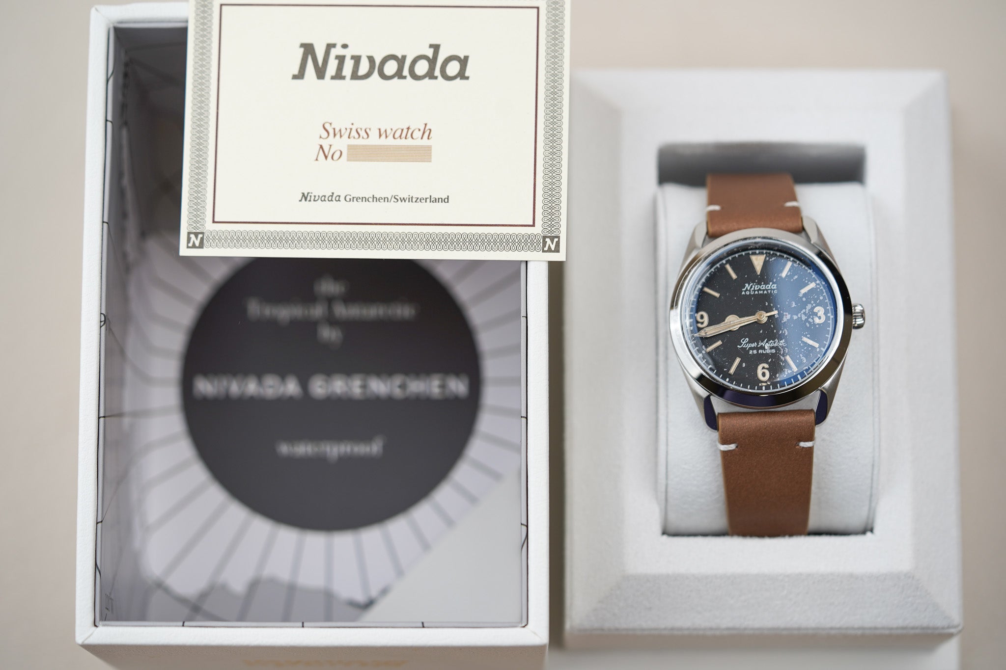 Nivada Grenchen Super Antarctic 3.6.9 Black 32032A14