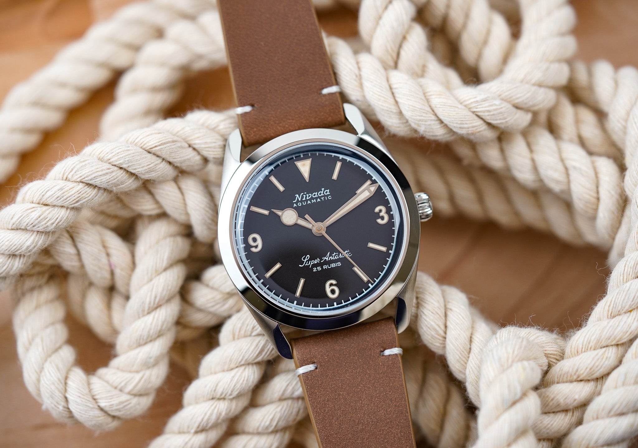 Nivada Grenchen Super Antarctic 3.6.9 Black 32032A14