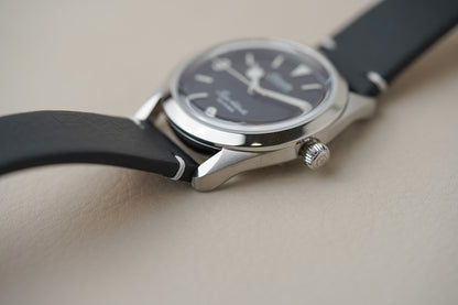 Nivada Grenchen Super Antarctic 3.6.9 Black No Vintage Effect White Lume 32039A15