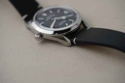 Nivada Grenchen Super Antarctic 3.6.9 Black No Vintage Effect White Lume 32039A15