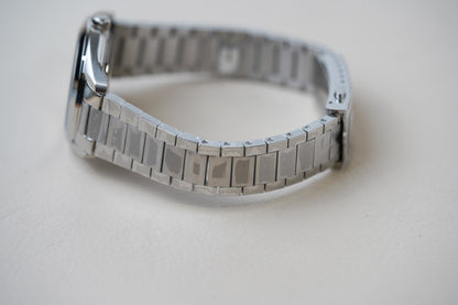 Nivada Grenchen Super Antarctic 3.6.9 Black No Vintage Effect White Lume Flat Link 32039A20