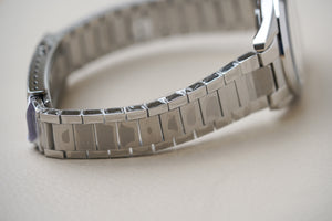 Nivada Grenchen Super Antarctic 3.6.9 Black No Vintage Effect White Lume Flat Link 32039A20
