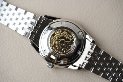 Nivada Grenchen Super Antarctic 3.6.9 Yellow Beads of Rice Bracelet 32024A04