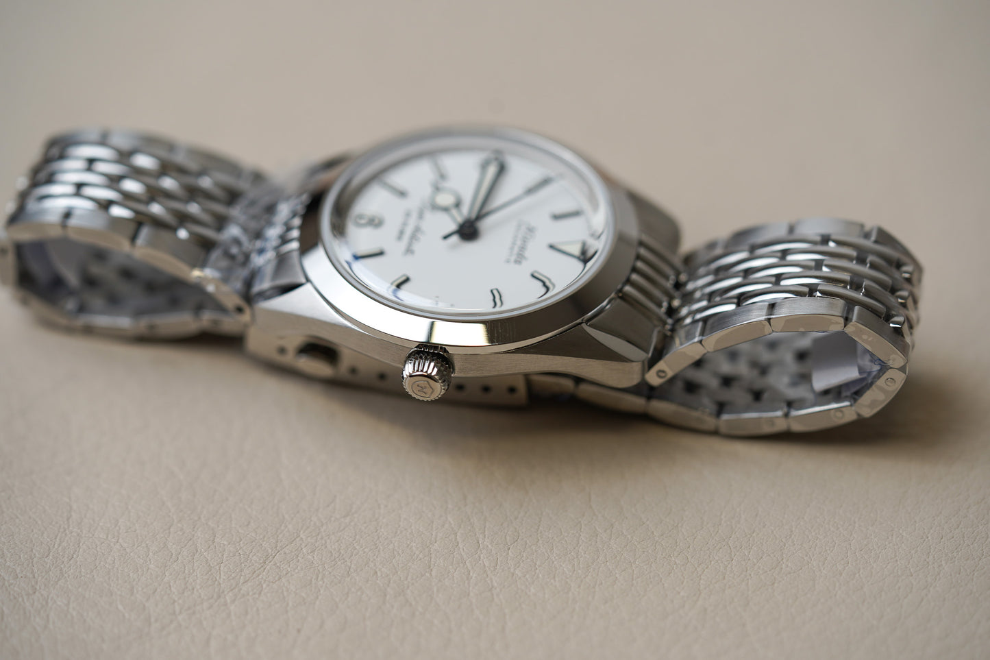 Nivada Grenchen Super Antarctic White 3.6.9 - White Luminova 32067A04