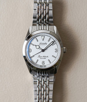 Nivada Grenchen Super Antarctic White 3.6.9 - White Luminova 32067A04