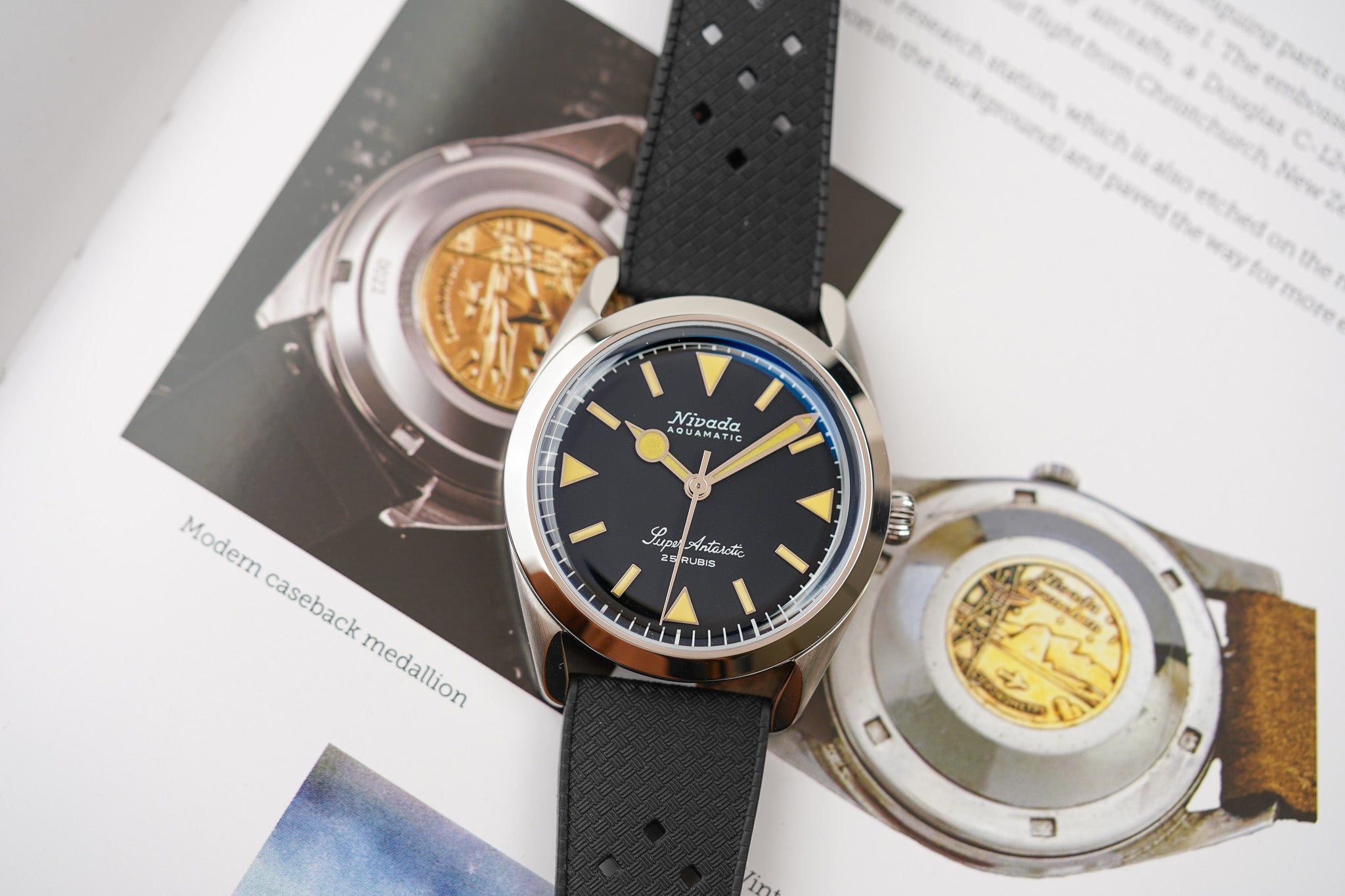 Nivada Grenchen Super Antarctic Yellow 32024A01