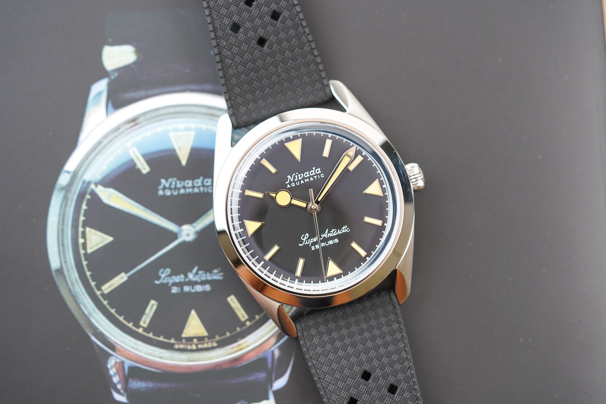 Nivada Grenchen Super Antarctic Yellow 32024A01