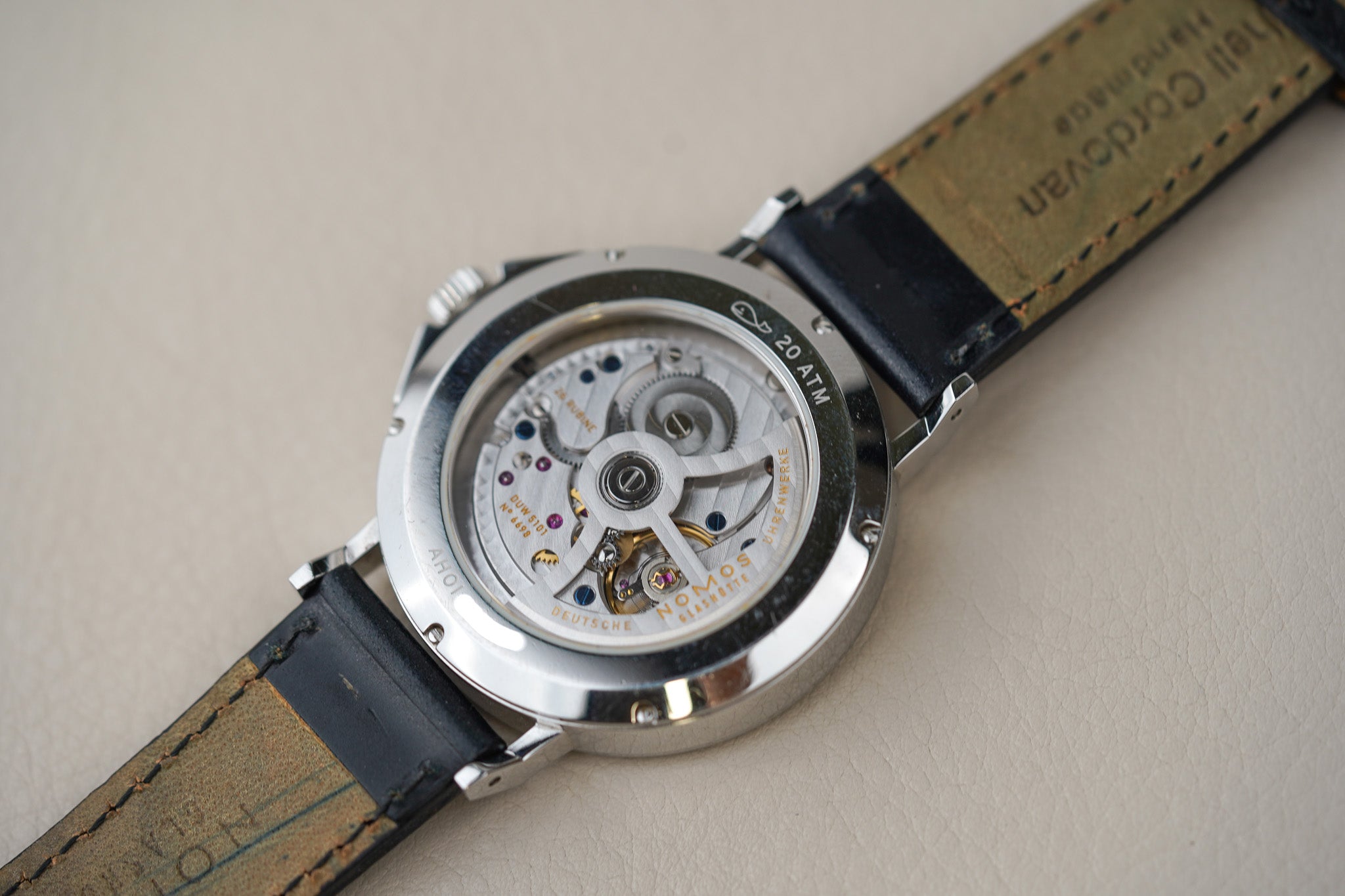 Nomos Ahoi Neomatik 38 Date Atlantic Ref 528