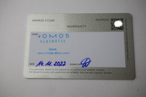 Nomos Glashütte 138.S8 Tangente 38 120 Jahre Depperich