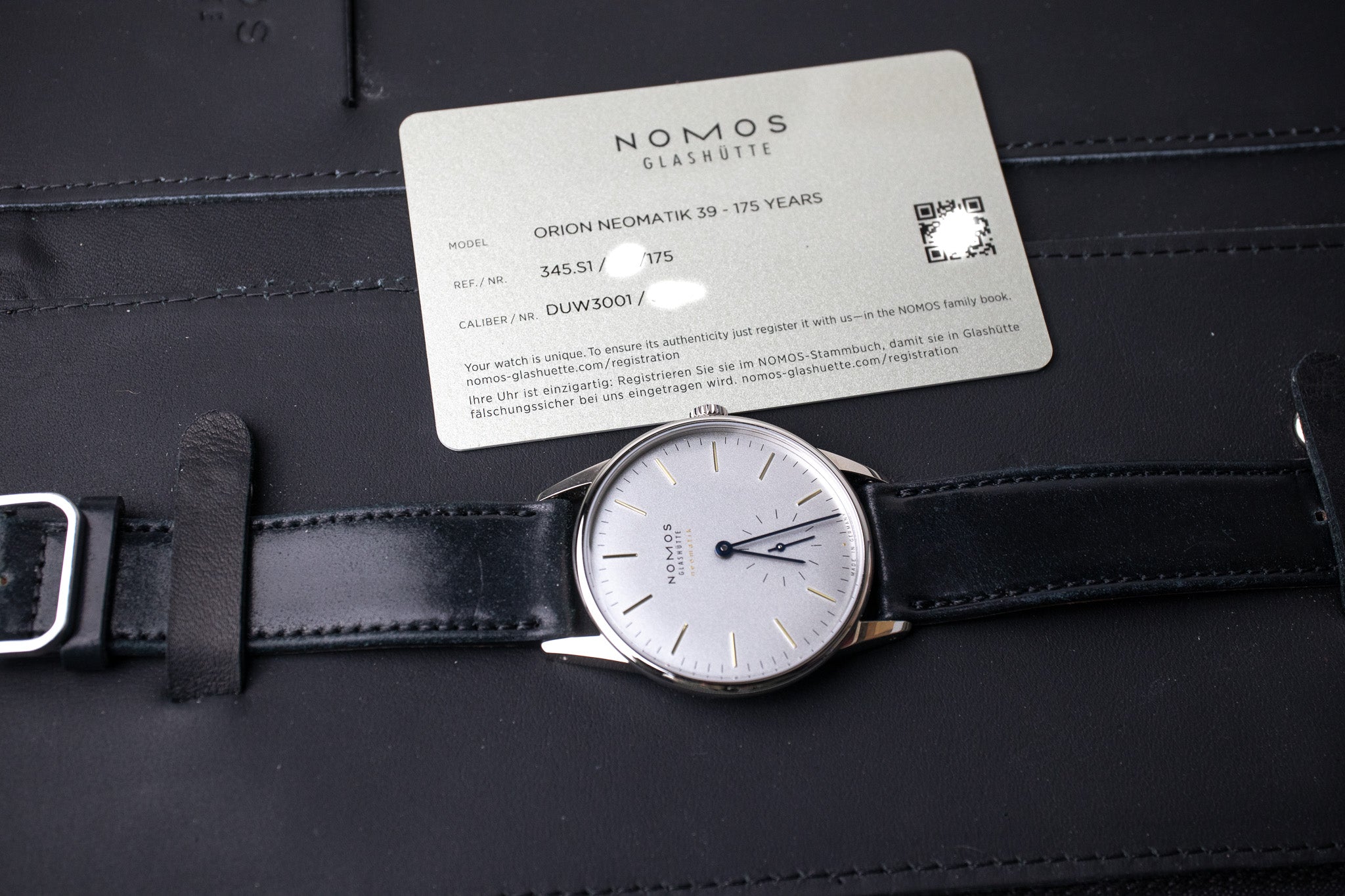 Nomos Orion Neomatik 39 - 175 Years 345.S1