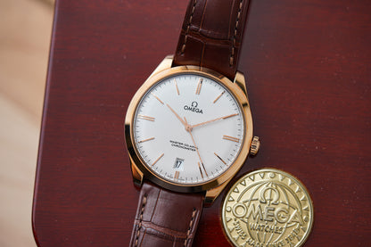 Omega De Ville Tresor Sedna Gold 432.53.40.21.02.002