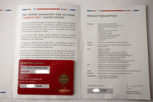 Omega Seamaster 1948 Olympic London 2012 522.23.39.20.02.001