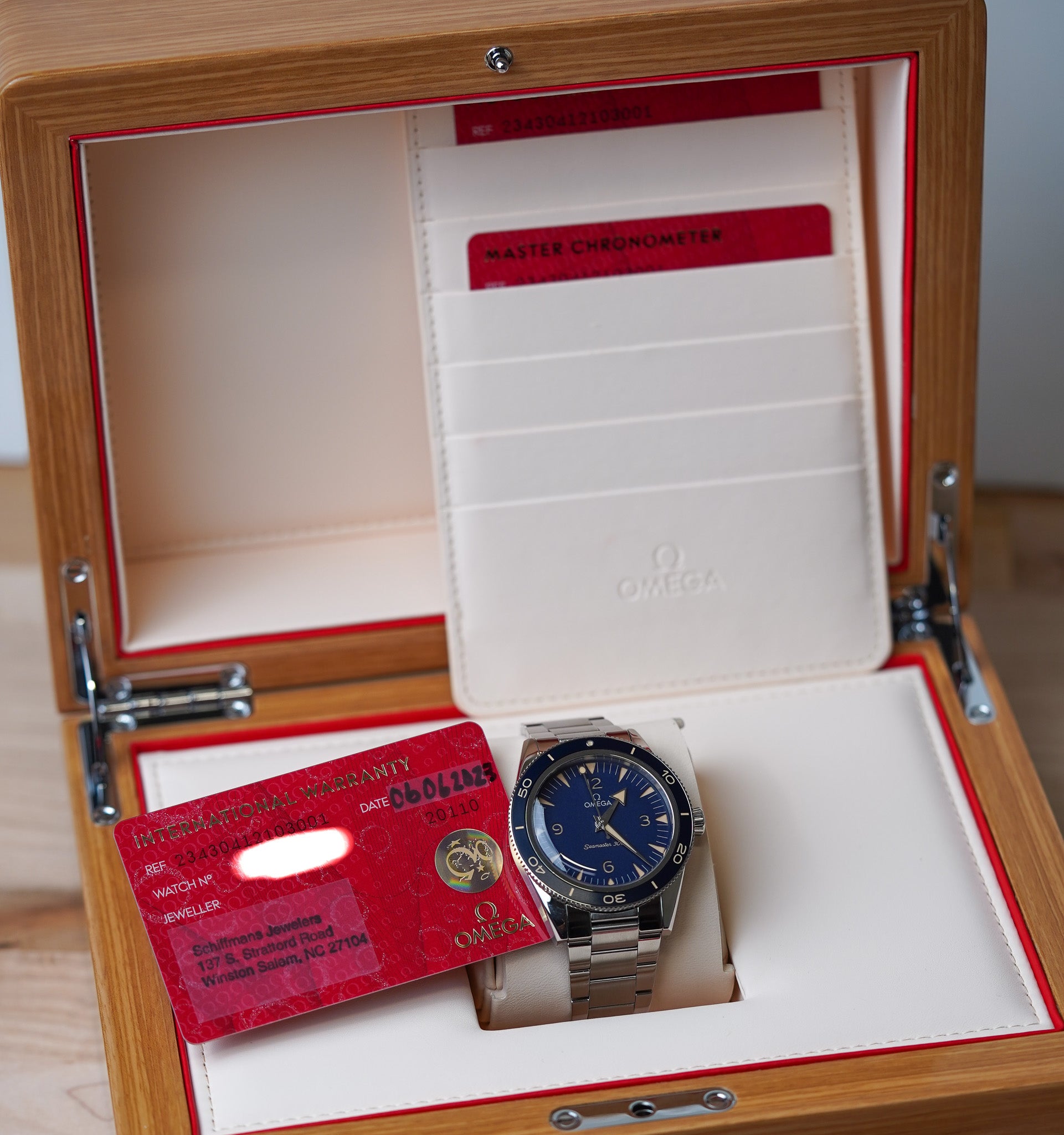 Omega Seamaster 300 Heritage Blue 234.30.41.21.03.001