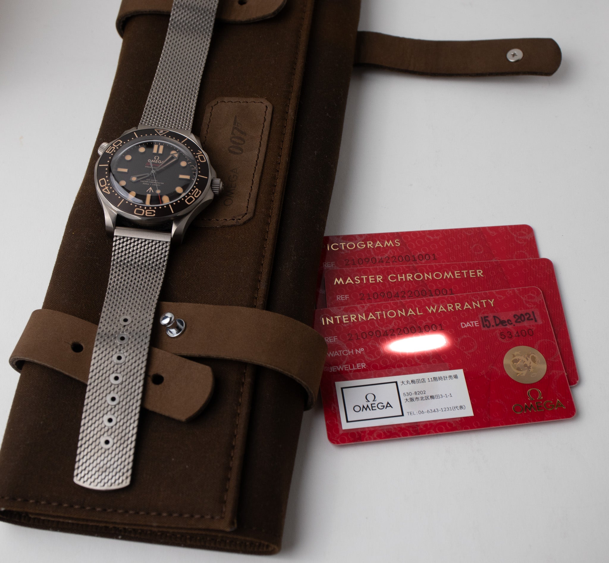 Omega Seamaster 300M 007 Titanium 210.90.42.20.01.001 NTTD