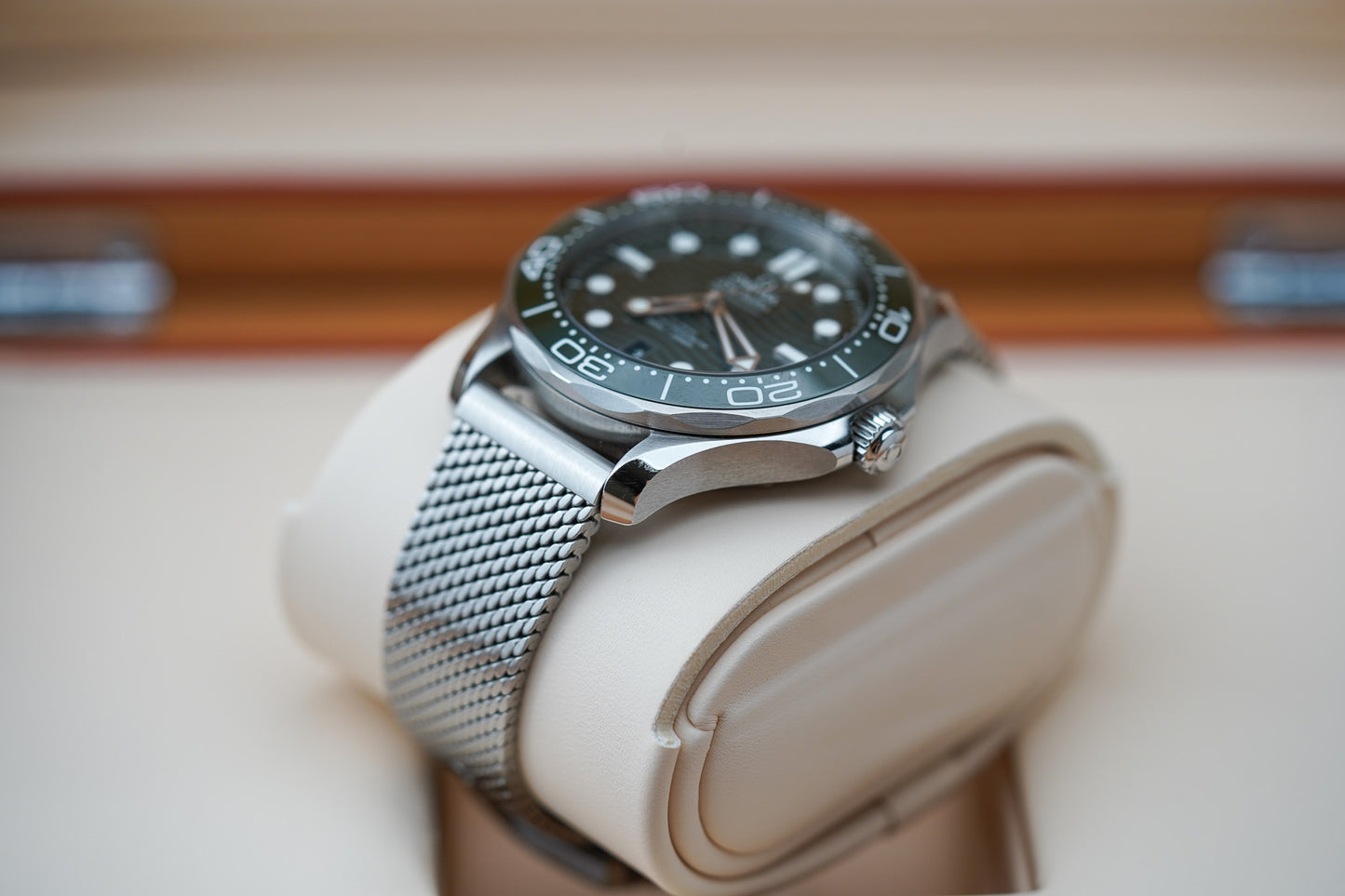 Omega Seamaster 300M Green 'Seaweed' 210.30.42.20.10.001