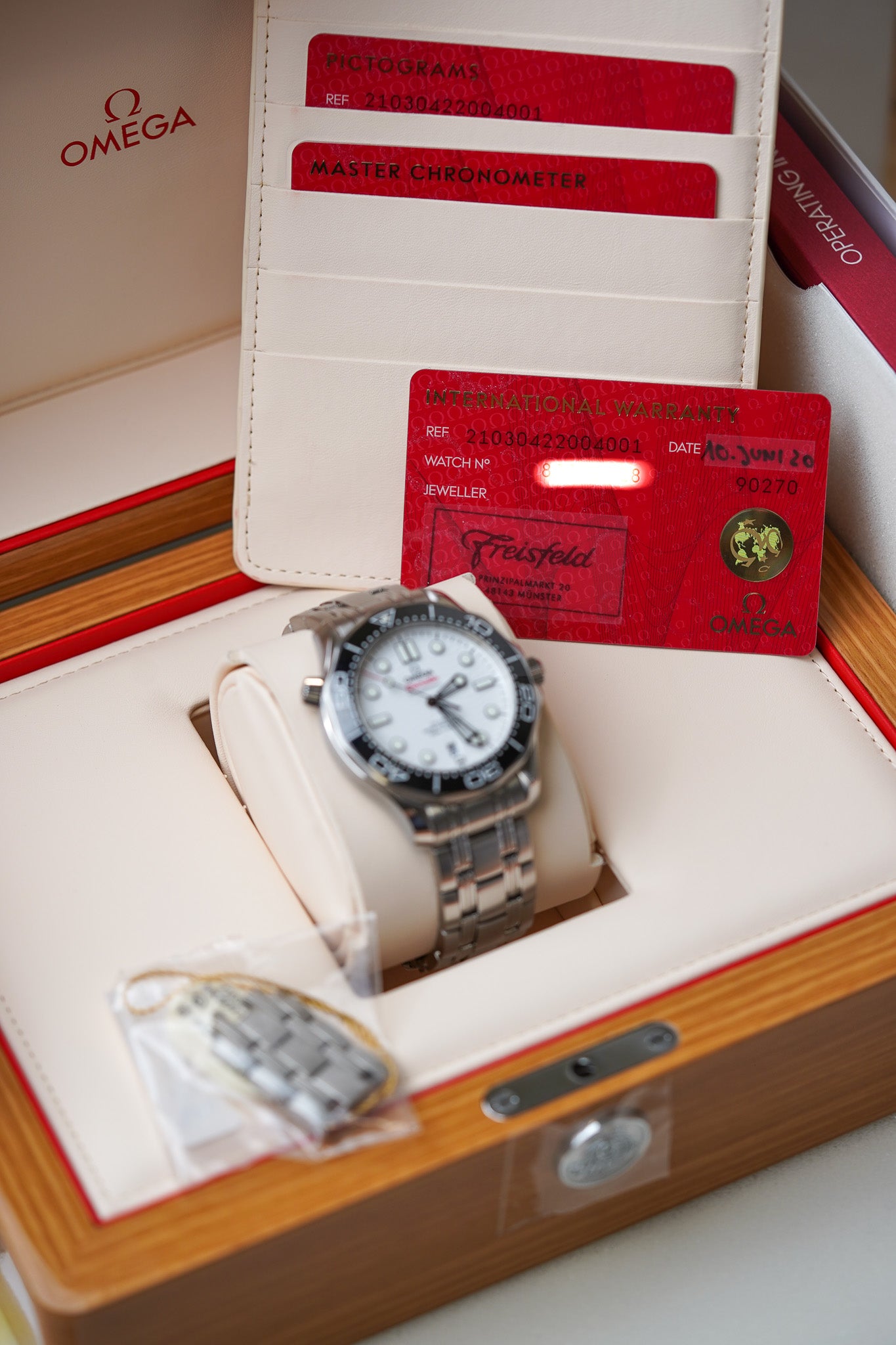 Omega Seamaster 300M White 210.30.42.20.04.001