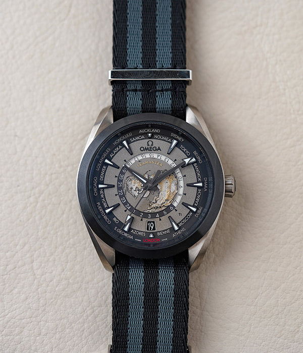 Omega Seamaster Aqua Terra 150M Titanium World Timer 220.92.43.22.99.001