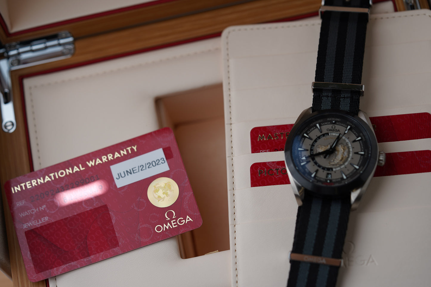 Omega Seamaster Aqua Terra 150M Titanium World Timer 220.92.43.22.99.001