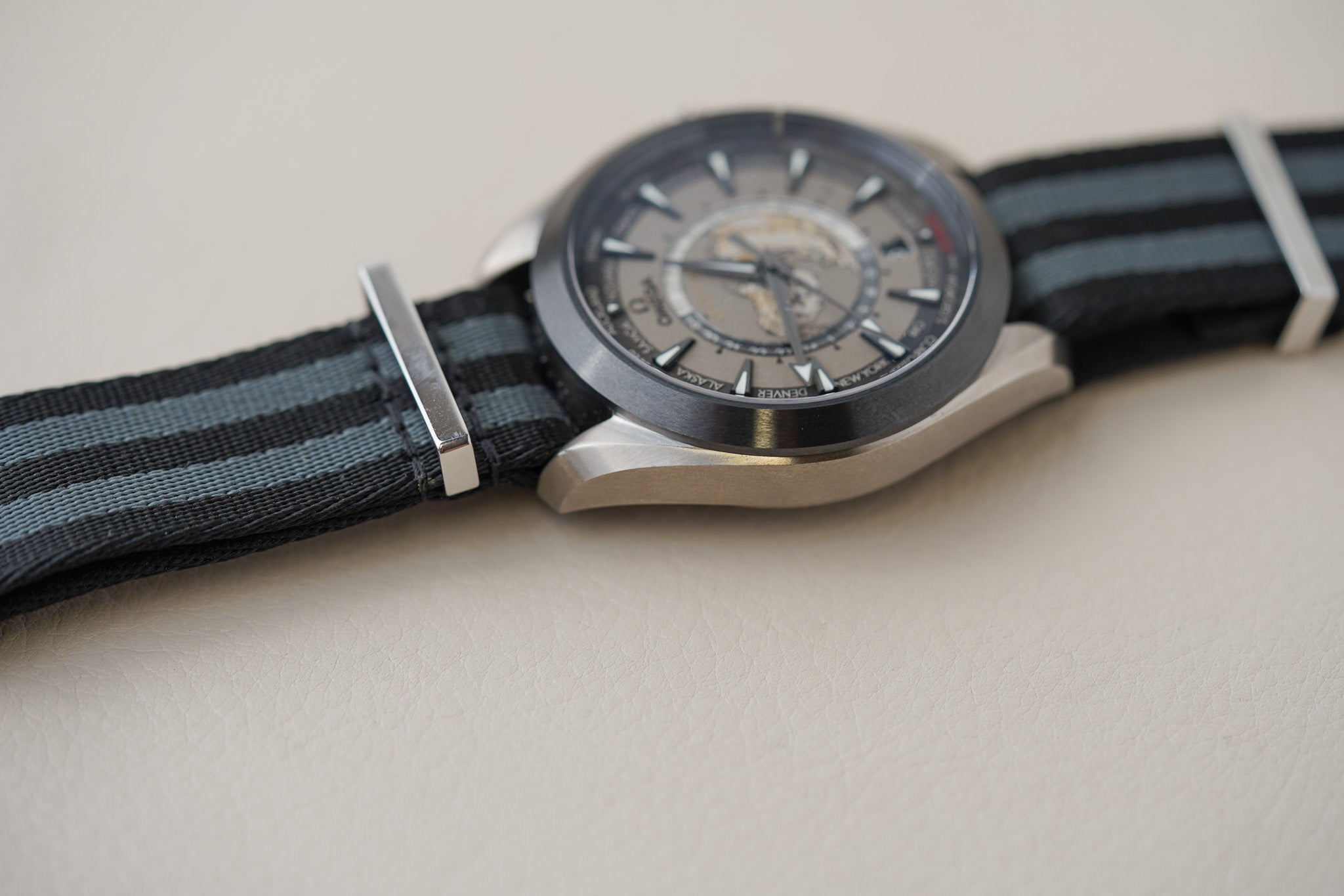 Omega Seamaster Aqua Terra 150M Titanium World Timer 220.92.43.22.99.001