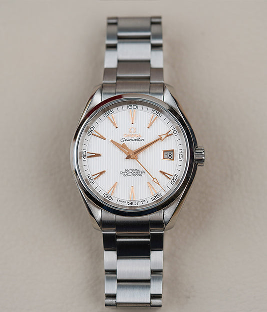 Omega Seamaster Aqua Terra 41.5 Silver and Gold 150M 231.13.42.21.01.002