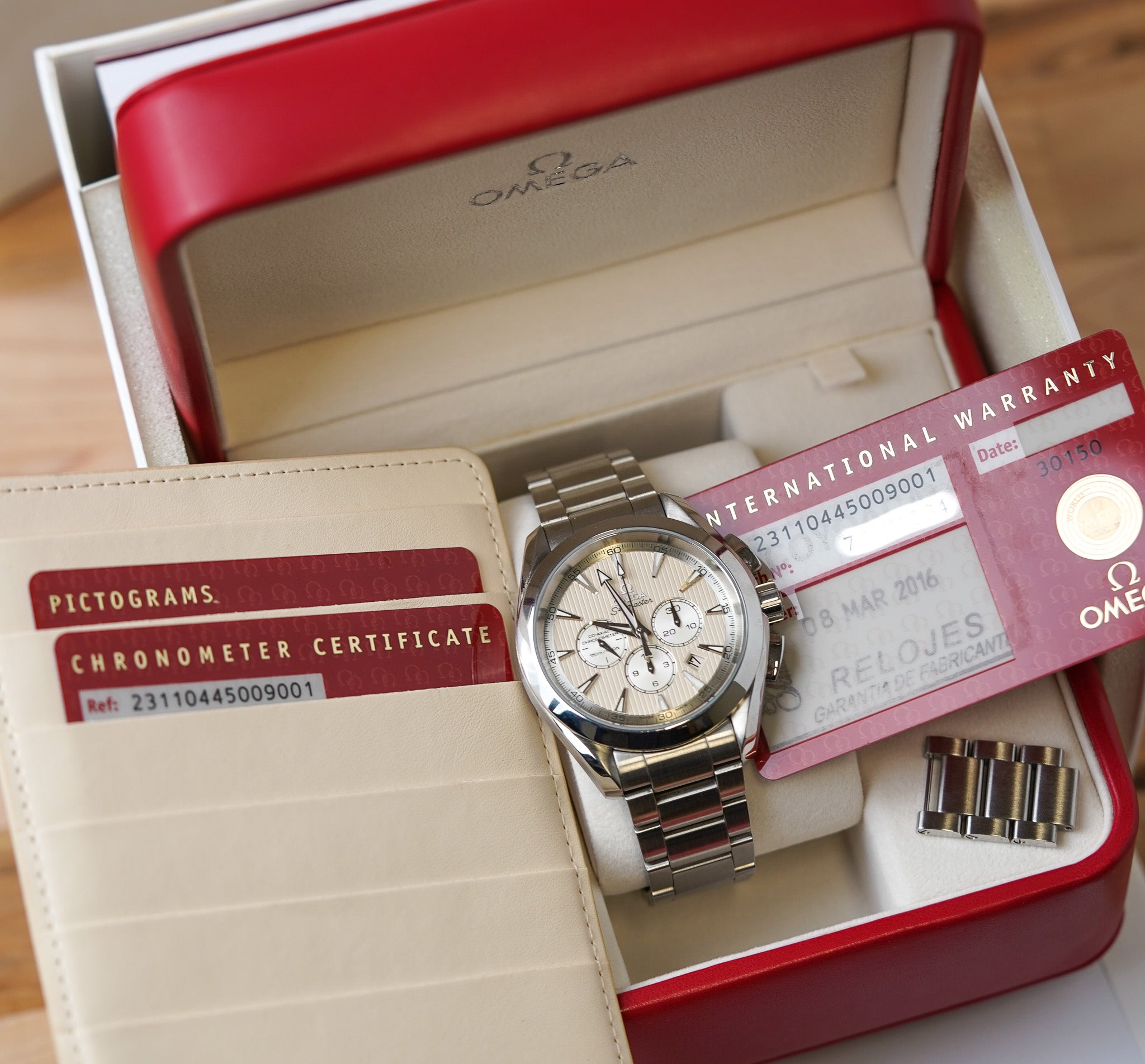 Omega Seamaster Aqua Terra Chronograph 150M 231.10.44.50.09.001