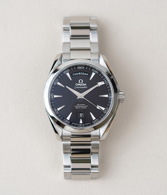 Omega Seamaster Aqua Terra Day-Date Black 150M 231.10.42.22.01.001