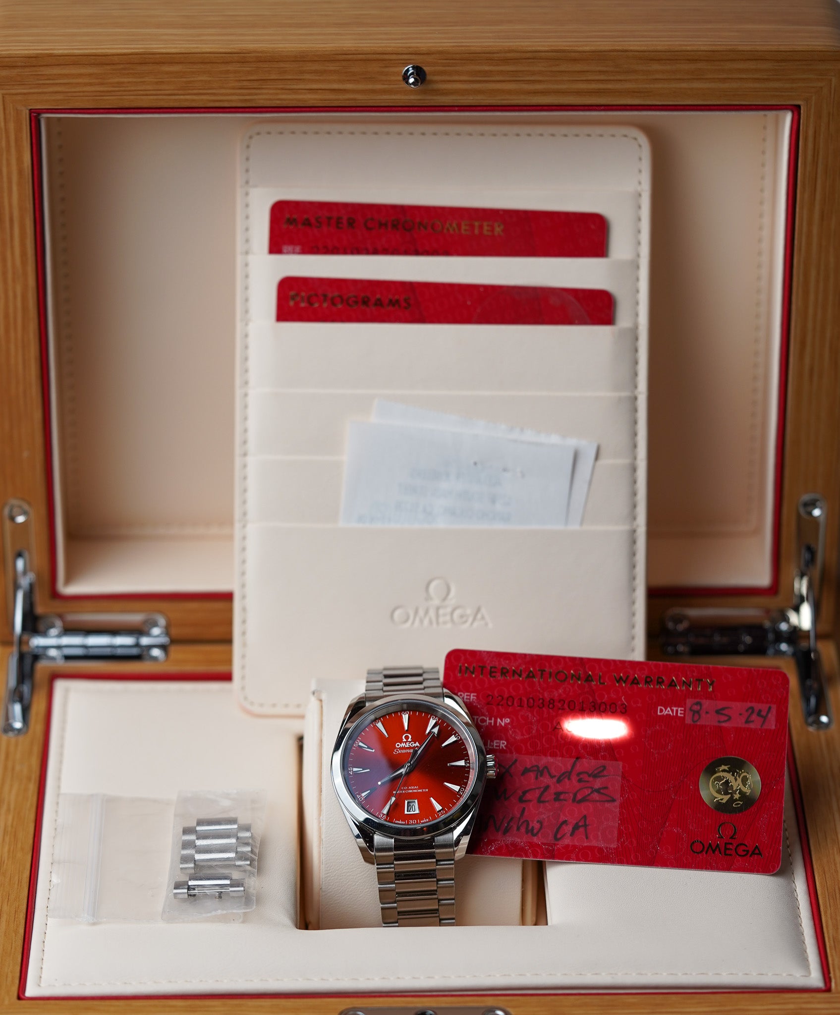 Omega Seamaster Aqua Terra Shades Terracotta 220.10.38.20.13.003