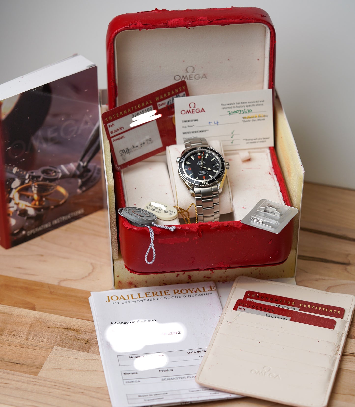 Omega Seamaster Planet Ocean 600M 2201.51