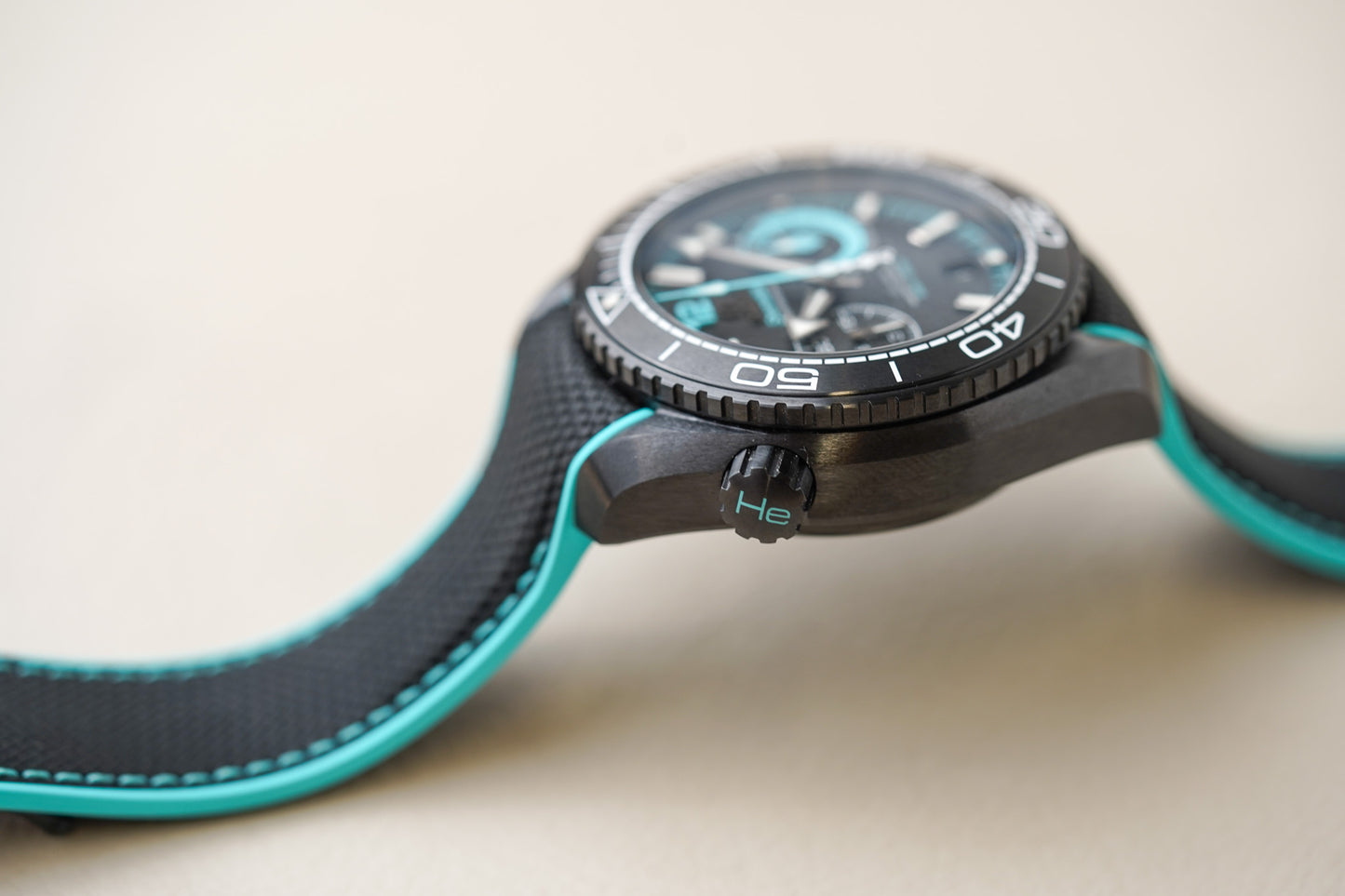 Omega Seamaster Planet Ocean 600M Chronograph ETNZ "Deep Black" 215.92.46.51.01.003
