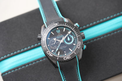Omega Seamaster Planet Ocean 600M Chronograph ETNZ "Deep Black" 215.92.46.51.01.003