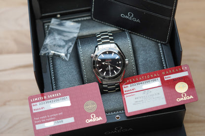 Omega Seamaster Planet Ocean 600M Liquidmetal 222.30.42.20.01.001
