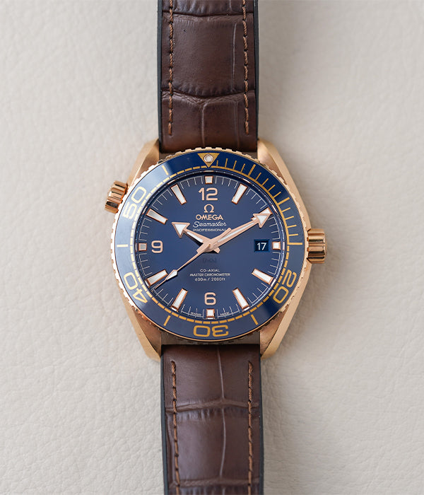 Omega Seamaster Planet Ocean 600M Sedna Gold 215.63.44.21.03.001