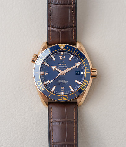 Omega Seamaster Planet Ocean 600M Sedna Gold 215.63.44.21.03.001