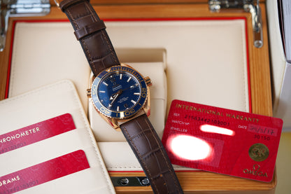 Omega Seamaster Planet Ocean 600M Sedna Gold 215.63.44.21.03.001