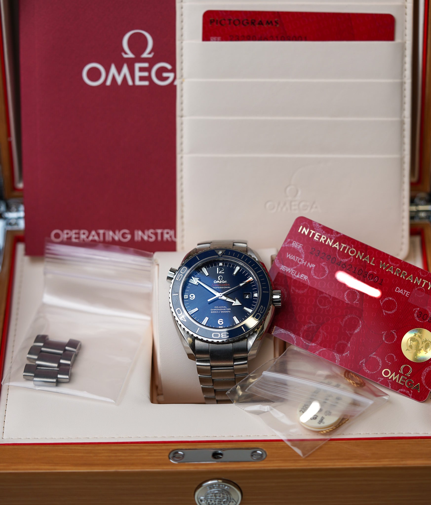Omega Seamaster Planet Ocean 600M Titanium 232.90.46.21.03.001