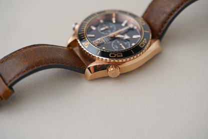 Omega Seamaster Planet Ocean Chronograph 600M Sedna Gold 215.63.46.51.01.001
