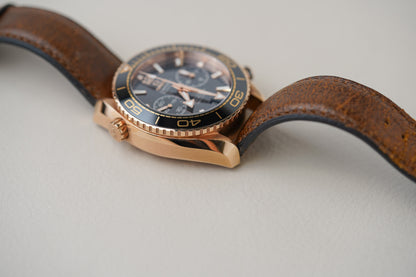 Omega Seamaster Planet Ocean Chronograph 600M Sedna Gold 215.63.46.51.01.001