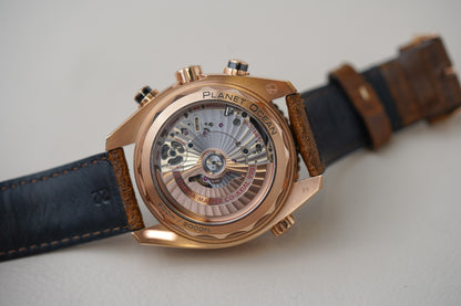 Omega Seamaster Planet Ocean Chronograph 600M Sedna Gold 215.63.46.51.01.001