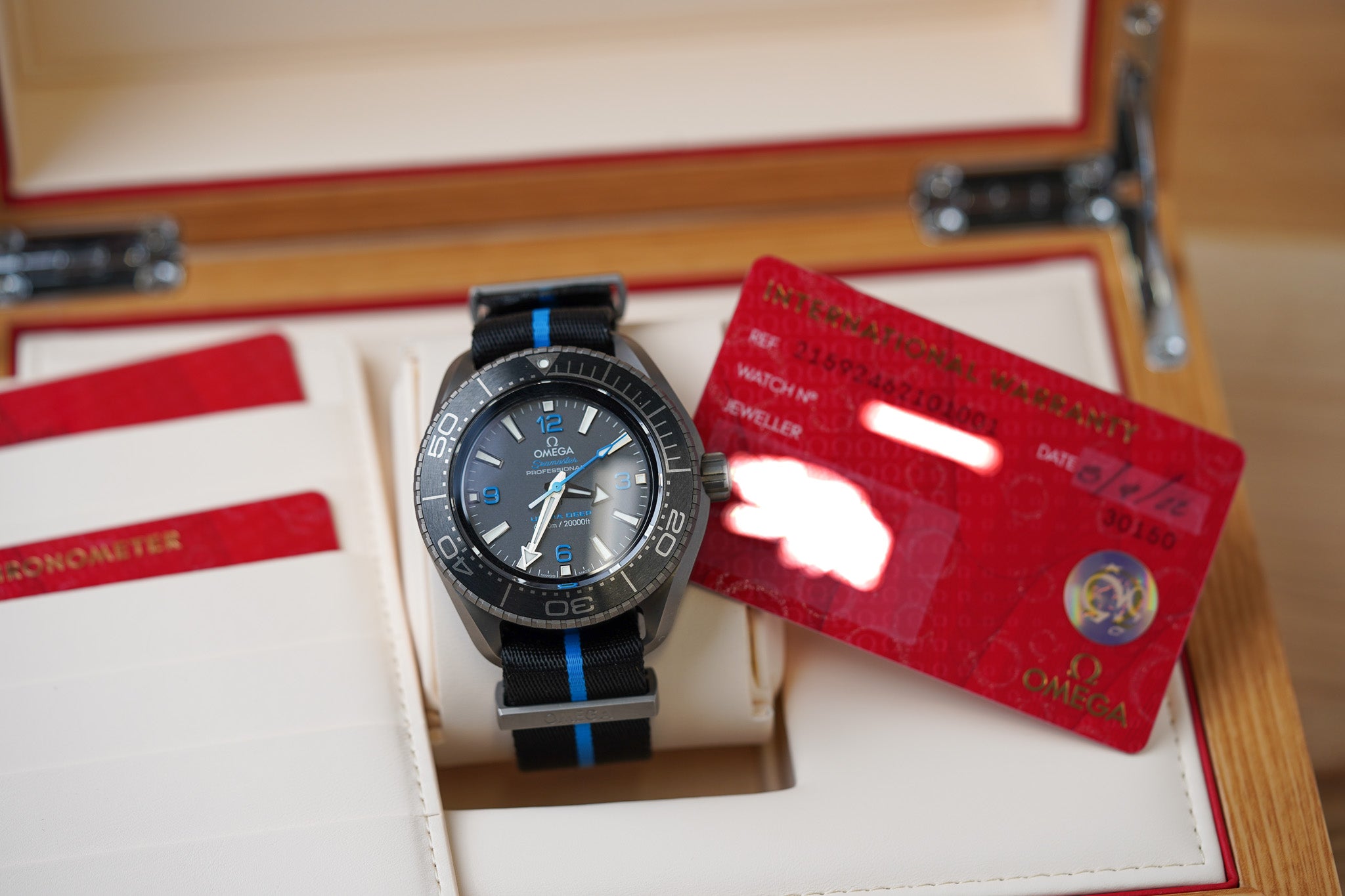 Omega Seamaster Planet Ocean Ultra Deep 6000M Titanium 215.92.46.21.01.001