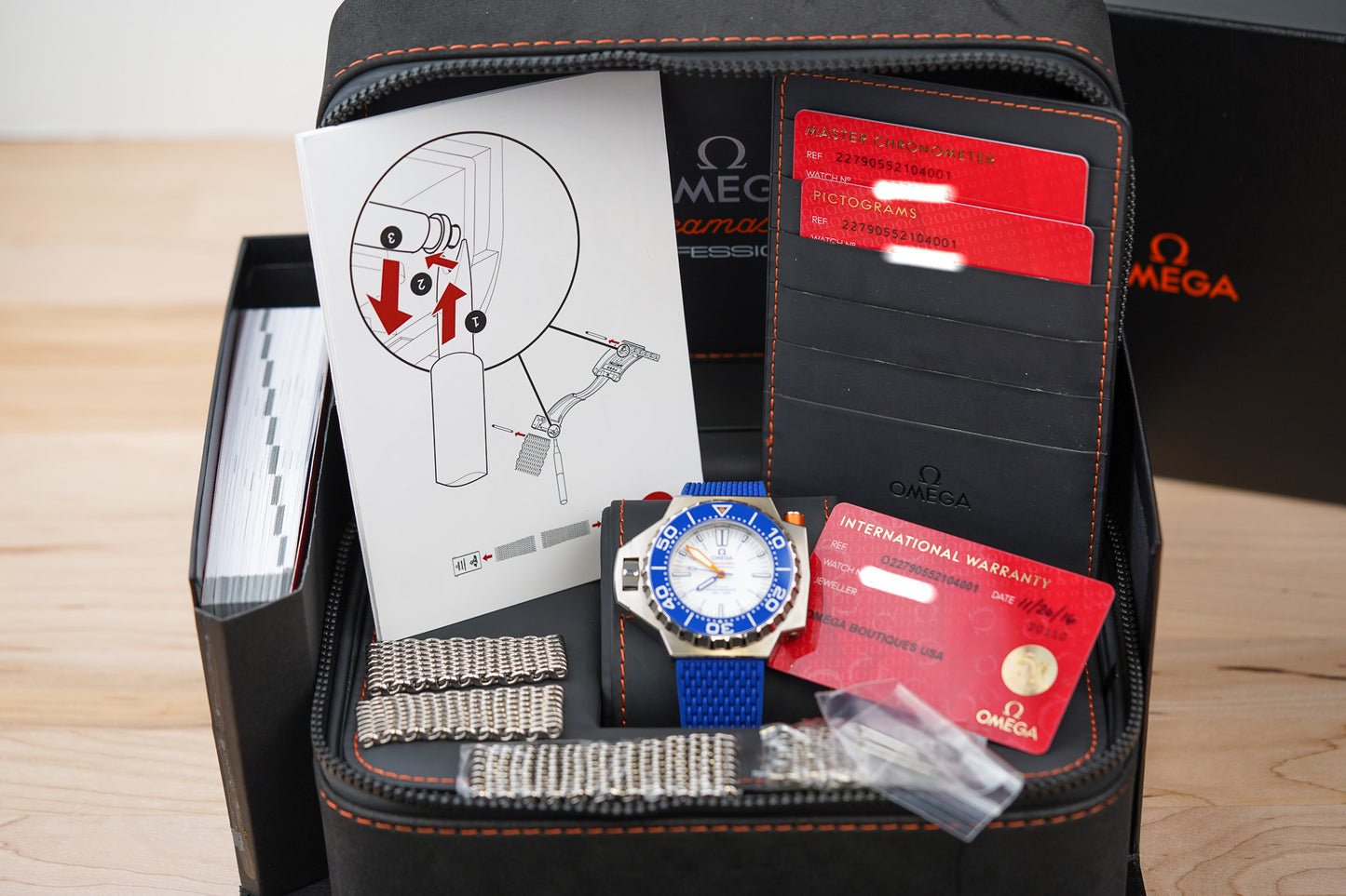 Omega Seamaster Ploprof 1200M Titanium 227.90.55.21.04.001